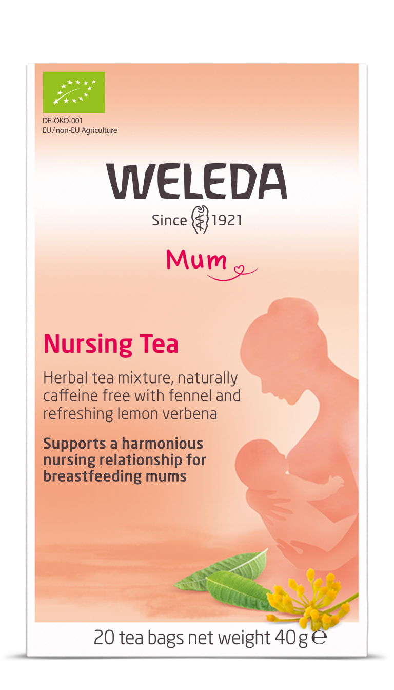 Nursing Tea for healthy lactation Weleda